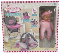 Bambolina Amore Deluxe σετ 7 σε 1 με Κούκλα