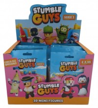 Stumble Guys Series 3 3D Mini Figures Foil bag asst.