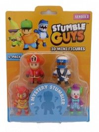 Stumble Guys Series 3 3D Mini Figures 5 Pack asst.
