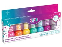 Rainbow Days of the Week Nail Polish