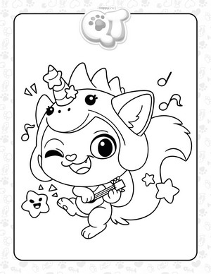 Χρωμοσελίδα QT Kitties