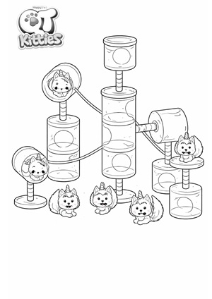 Χρωμοσελίδα QT Kitties