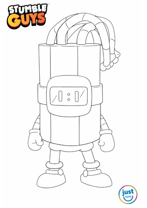 Χρωμοσελίδες Stumble Guys